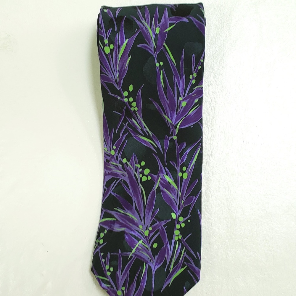 Davide Cotagno Silk Tie Evergreen